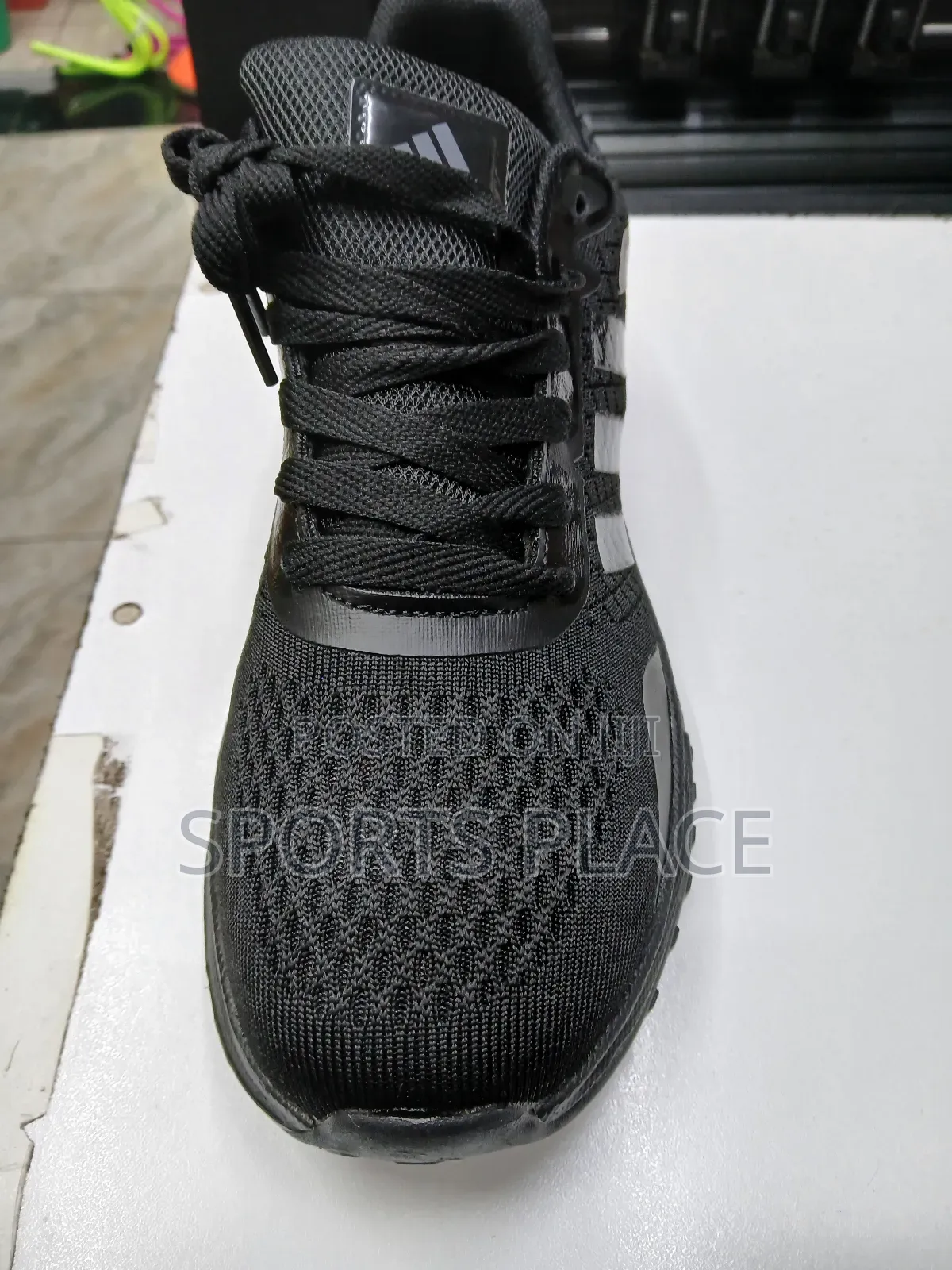 New Black Adidas Sports Kicks