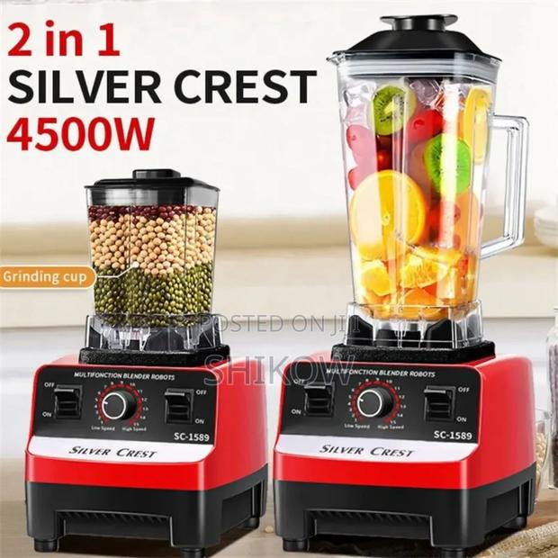 2 in 1 Silver Krest Blender