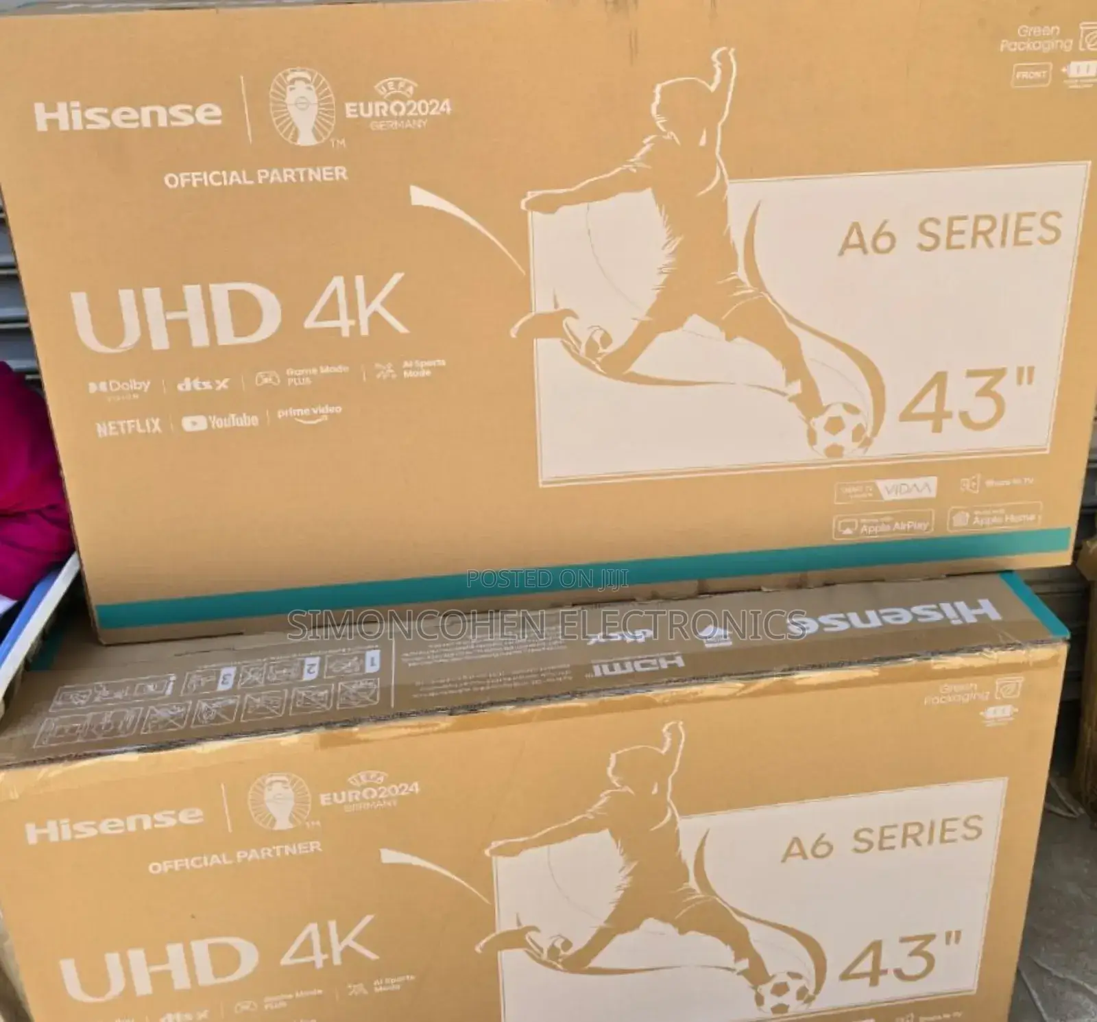 Hisense 43 Inches A6 Tv
