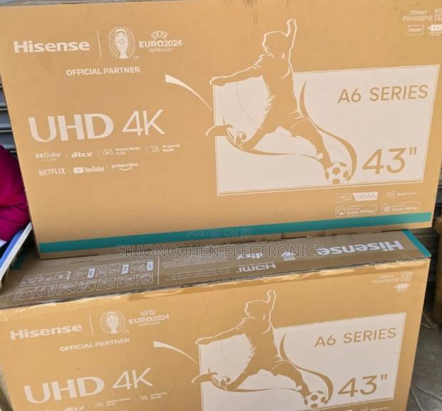 Hisense 43 Inches A6 Tv - main view