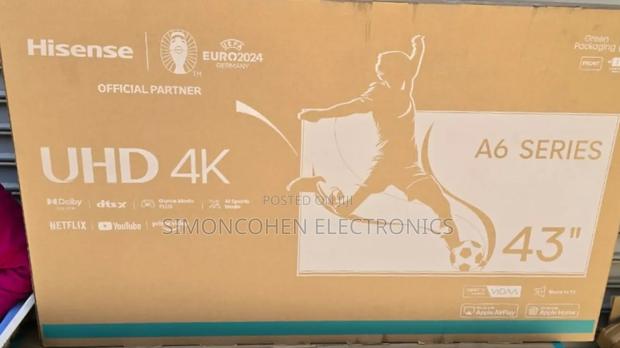 Hisense 43 Inches A6 Tv - thumbnail 3