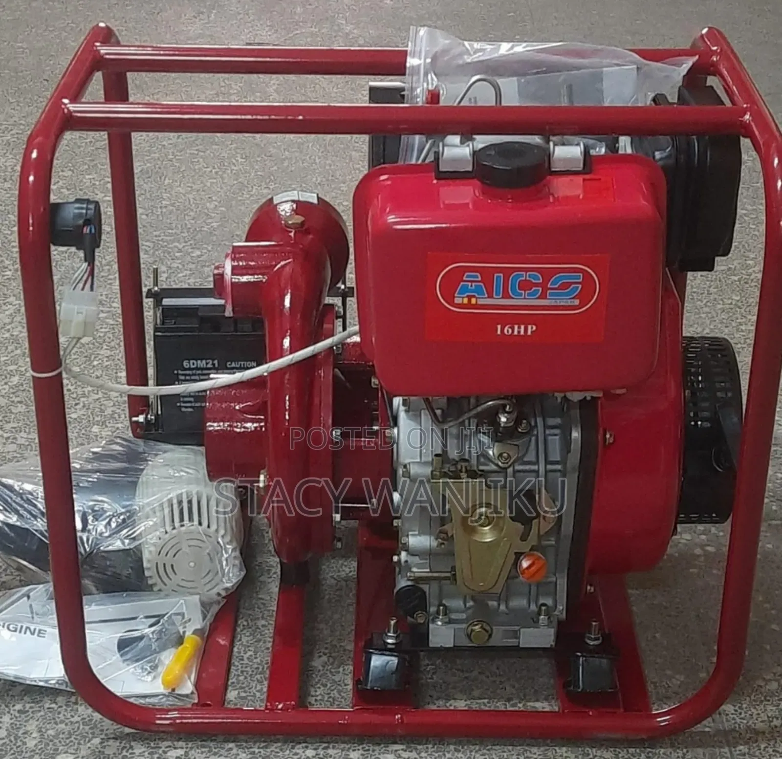 Aico Japan Diesel Water Pump 3 Inches High Pressure 16hp