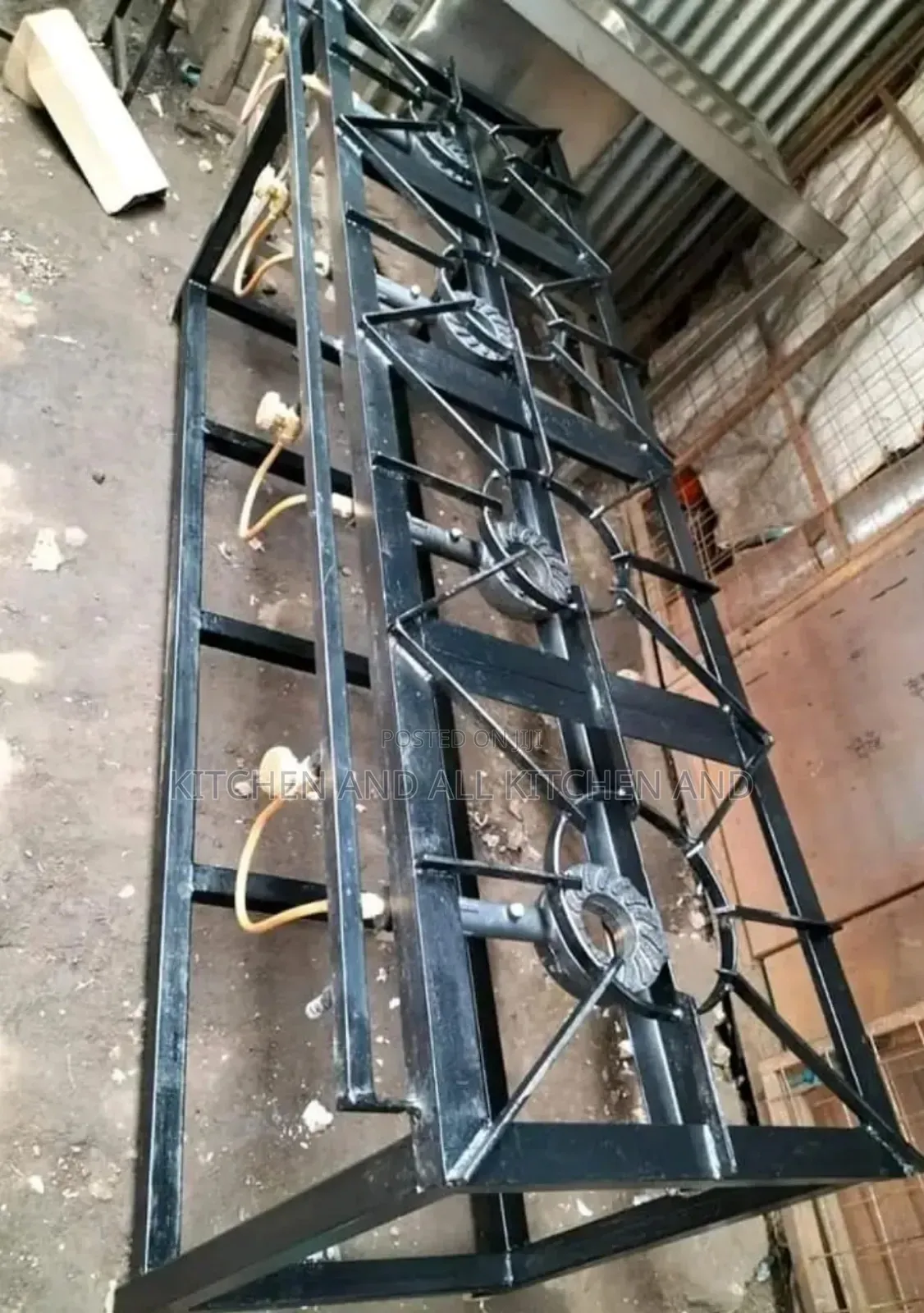 4 Burner Top End Mild Steel Cooker