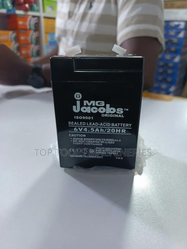 Jacobs 4.5ah 6v Battery - main view