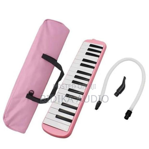 New 32 Piano Keys Melodica /Mouthpiece for Kids Pink