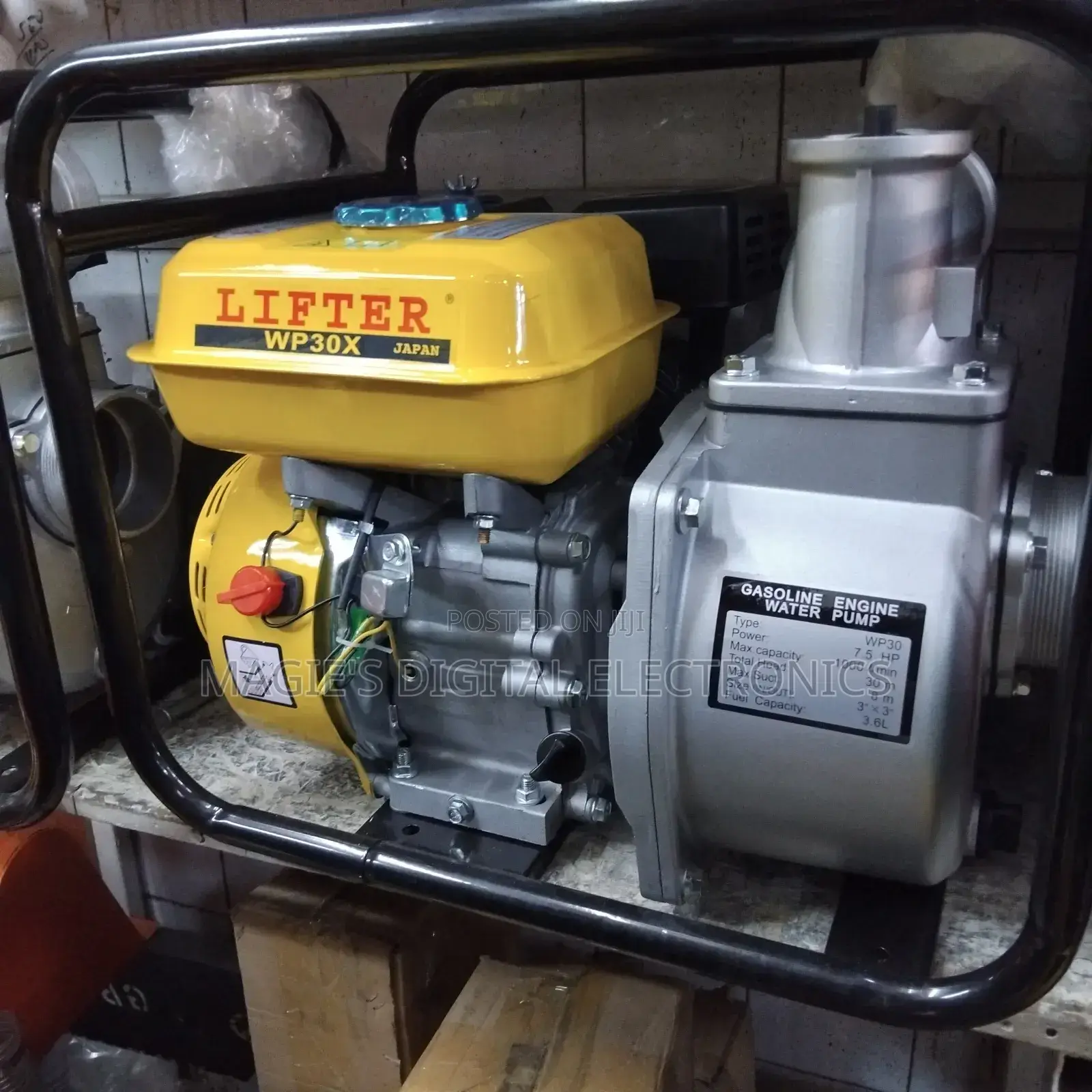 Lifter-Japan Gasoline Water Pump 3inch