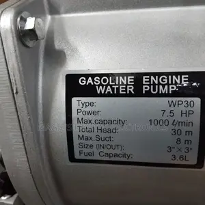 Lifter-Japan Gasoline Water Pump 3inch
