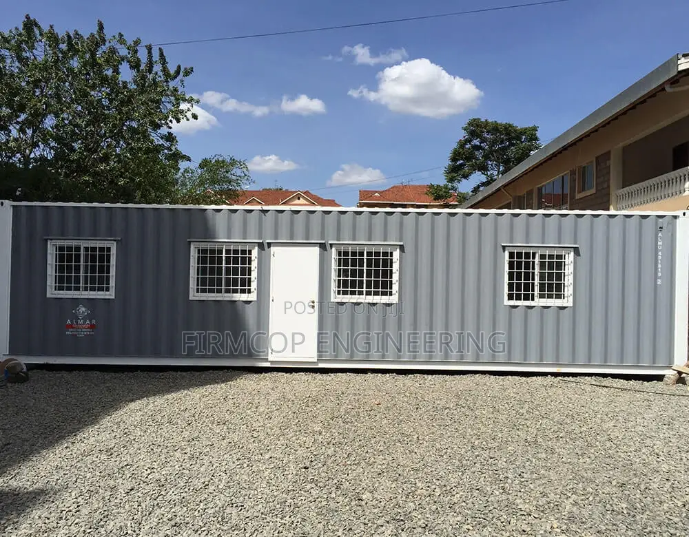 40ft Fabricated Container-Steel Windows