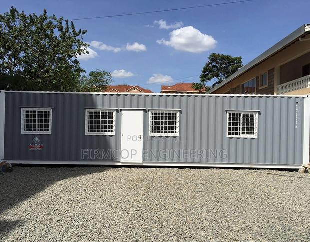 40ft Fabricated Container-Steel Windows