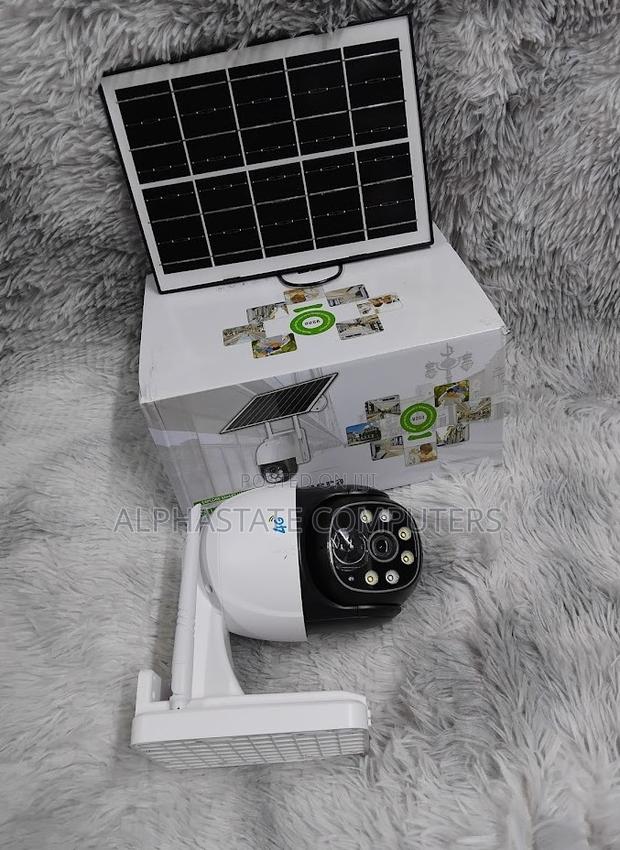 Solar 4g Sim Card CCTV Camera V380 Pro App Single Lens - main view