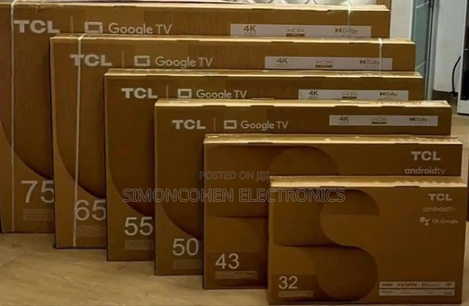 TCL 43 Inches Smart Google Tv