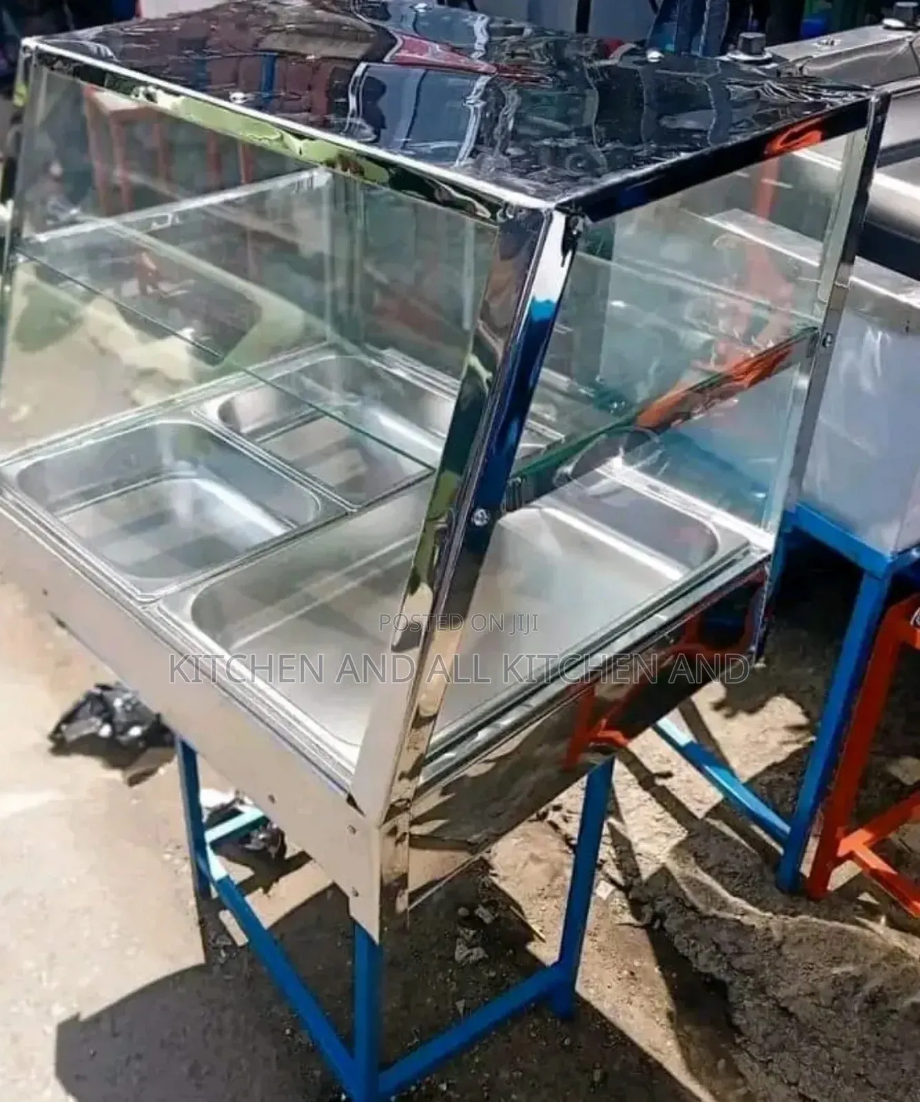 Heavy Duty Stainless Steel Chips Warmer