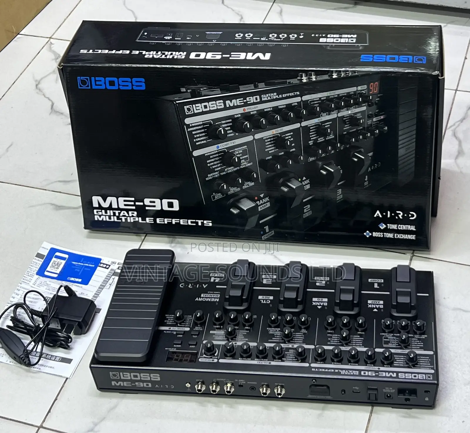 Boss Me-90 Guitar Multiple Effects Pedal 60fx