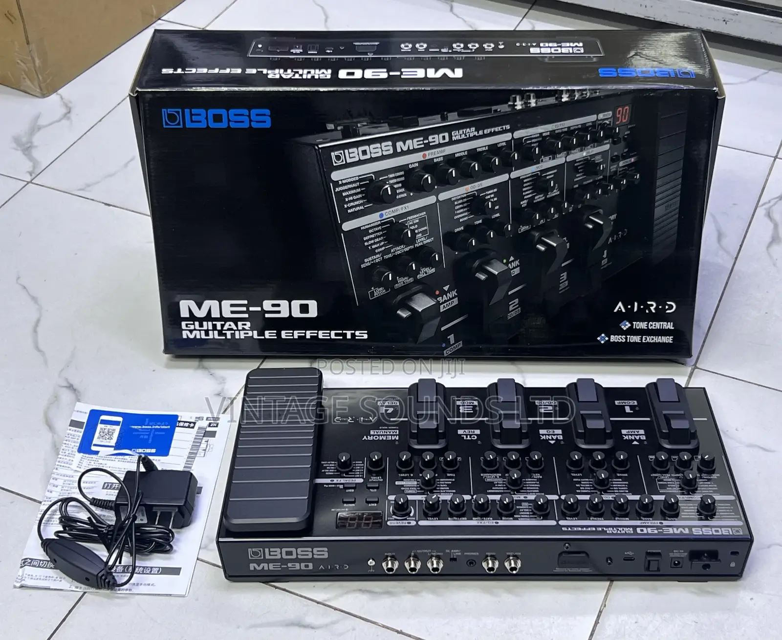 Boss Me-90 Guitar Multiple Effects Pedal 60fx