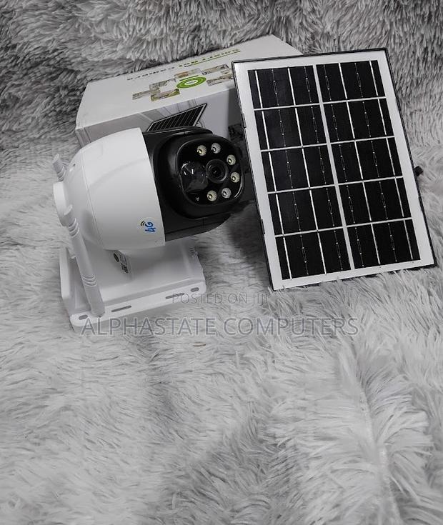 4g Simcard V380 PTZ Outdoor Solar Camera Full Hd