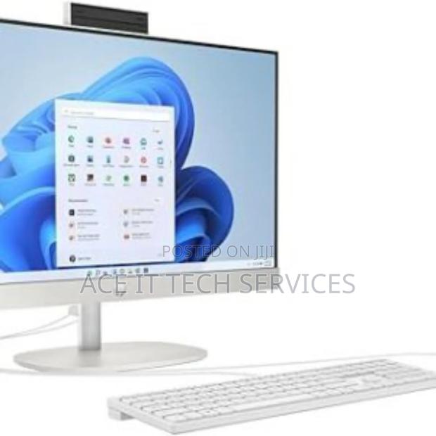 New Desktop Computer HP AiO 24 8GB Intel Core I3 SSD 512GB - main view
