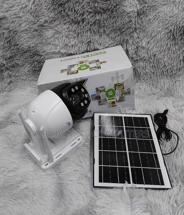 Solar Camera –4g Sim Solar Powered CCTV Camera – V380 - main view