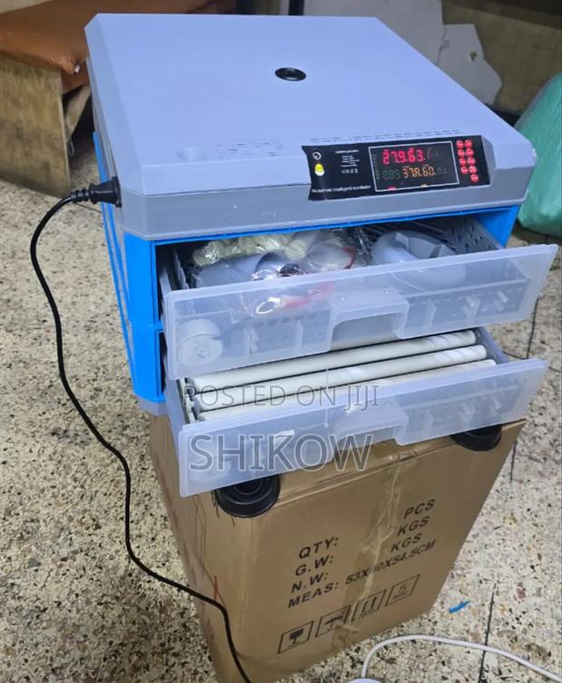 Drawer Type 136 Eggs Automatic Incubator 
Ac/Dc - main view