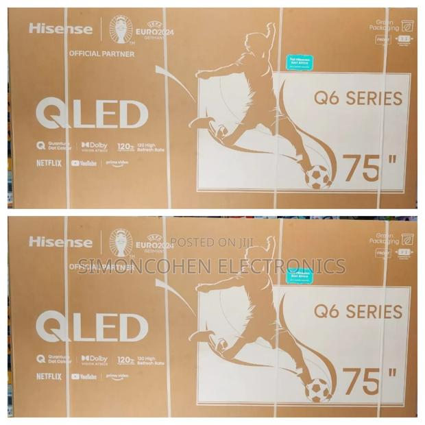 Hisense 75 A6 Smart Frameless Uhd Tv - thumbnail 3