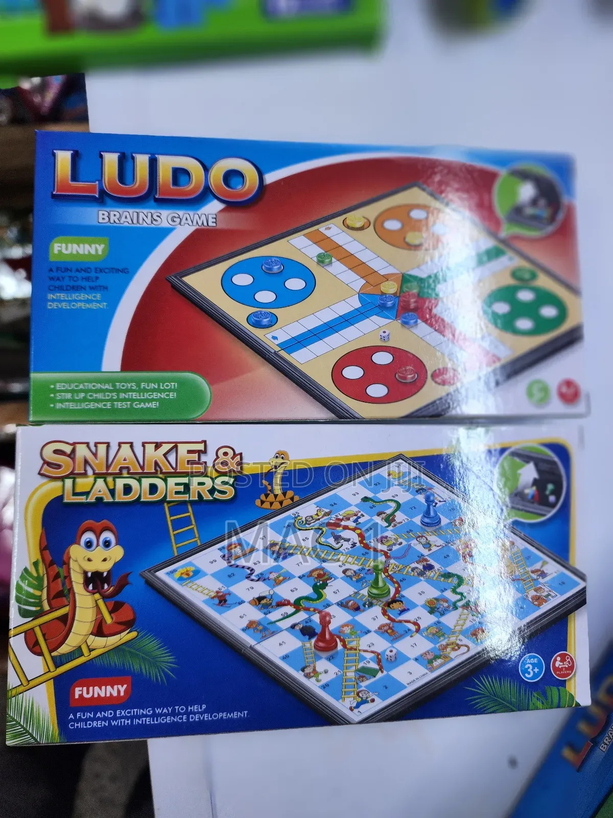 Ludo and Snake and Ladders Board Games Offer