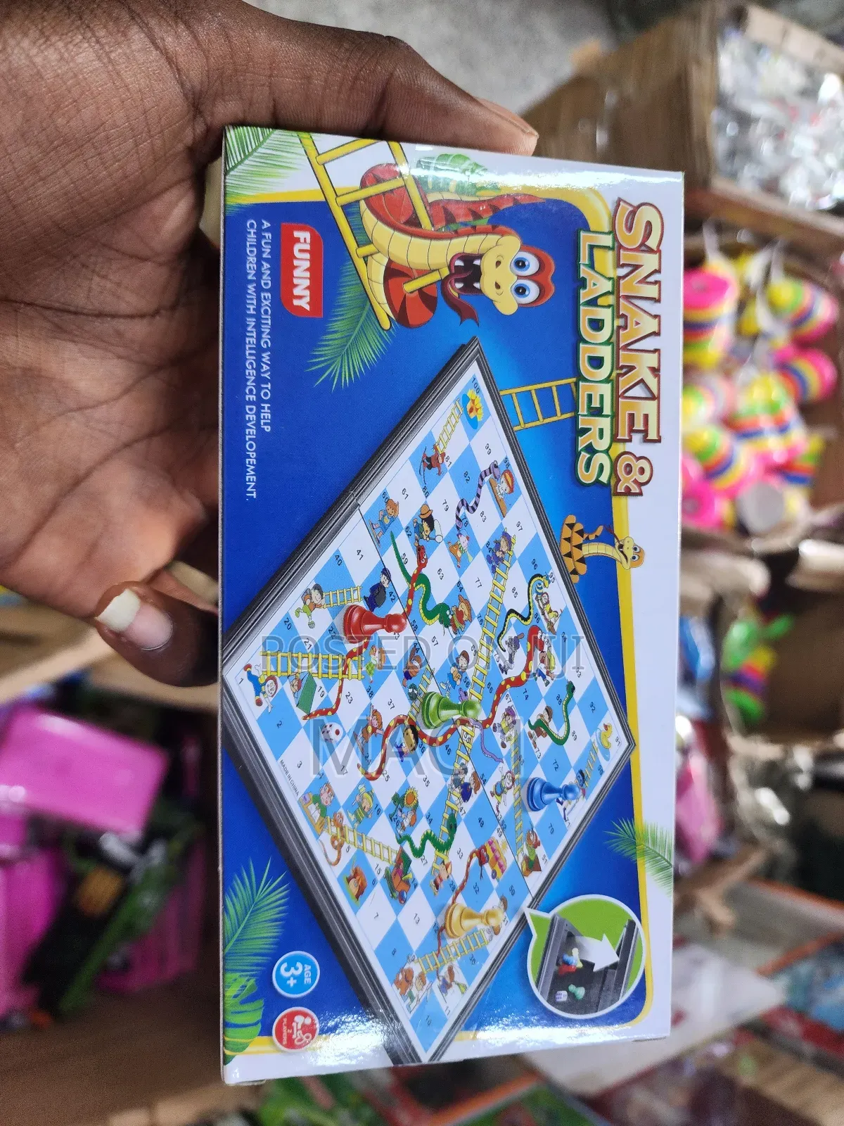 Snake and Ladders Mini Portable
