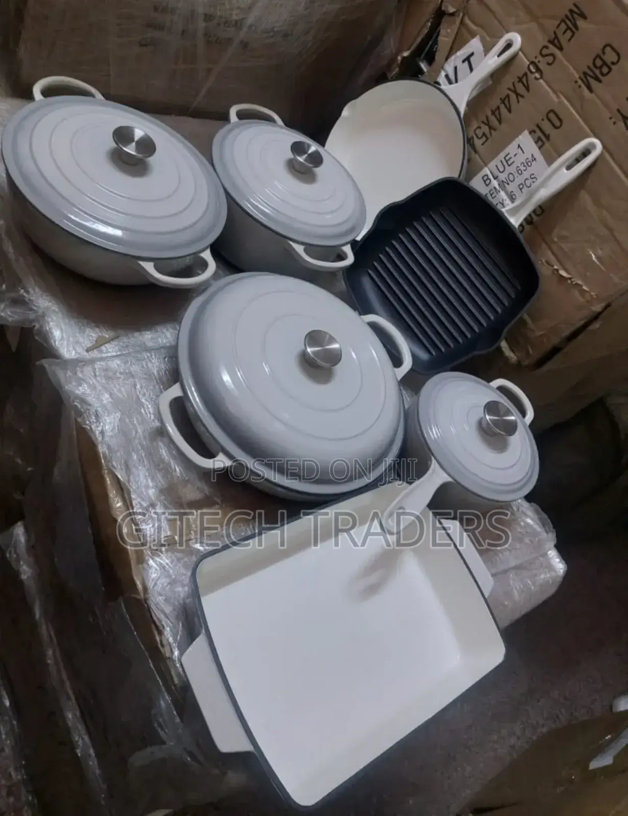 11pcs Cast Iron Cookware