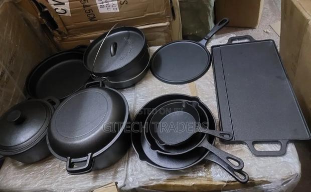 Raw Cast Iron Cookware