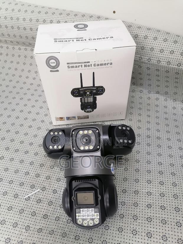 High Quality-`4g Ac Powered V380 PTZ Smart Camera 3 Len