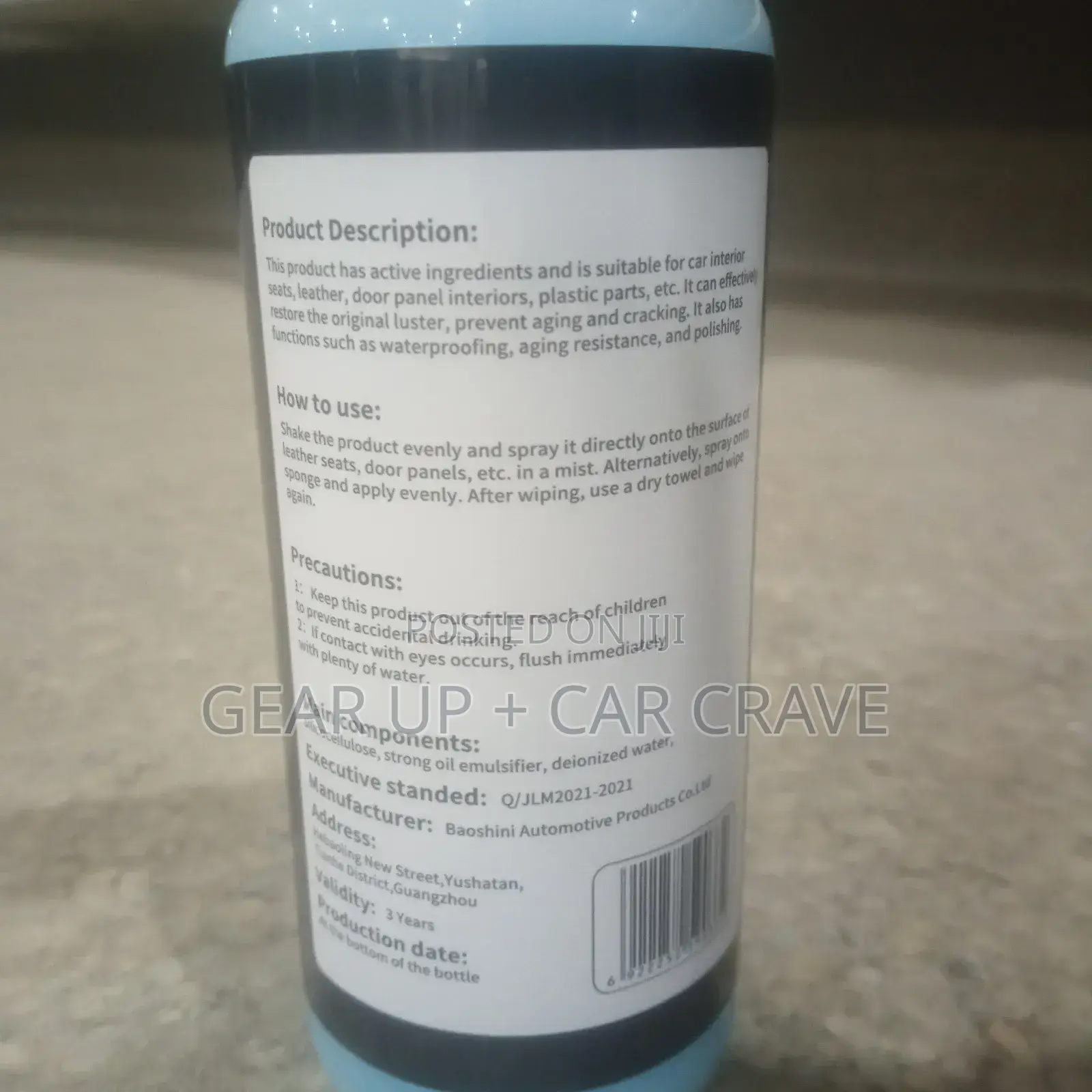 Car Leather Care Liquid