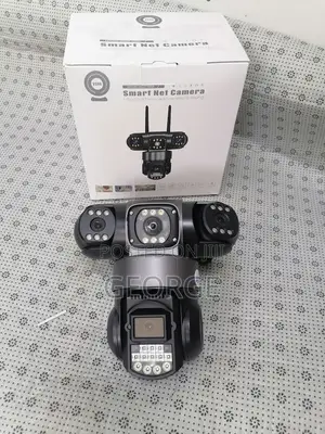 Dazzling 
4g Powered V380 PTZ Smart Camera 3 Lens