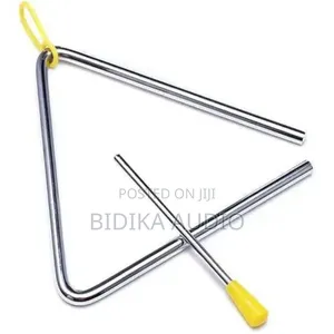 6 Inch Musical Triangle Hand Percussion Instrument