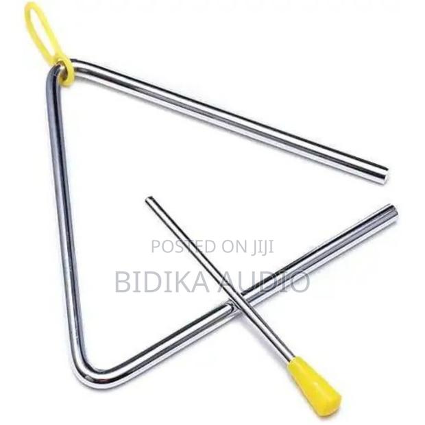 6 Inch Musical Triangle Hand Percussion Instrument - main view