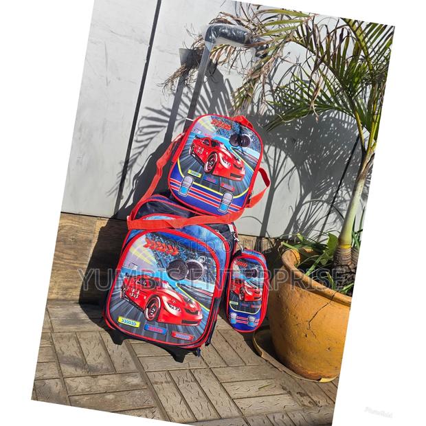 3 in 1 Cartoon Themed School Bags at 2500