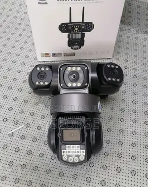 Brand New#Simcard Ac Powered V380 PTZ Smart Camera 3 Lens