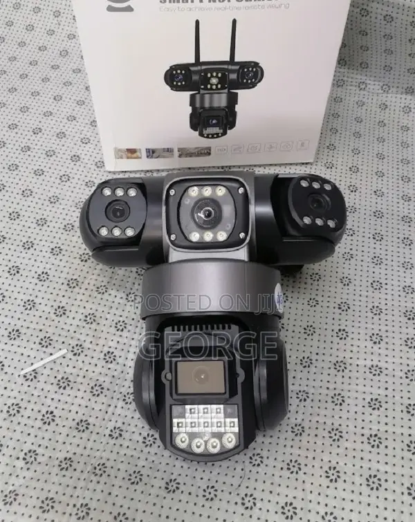 Brand New#Simcard Ac Powered V380 PTZ Smart Camera 3 Lens