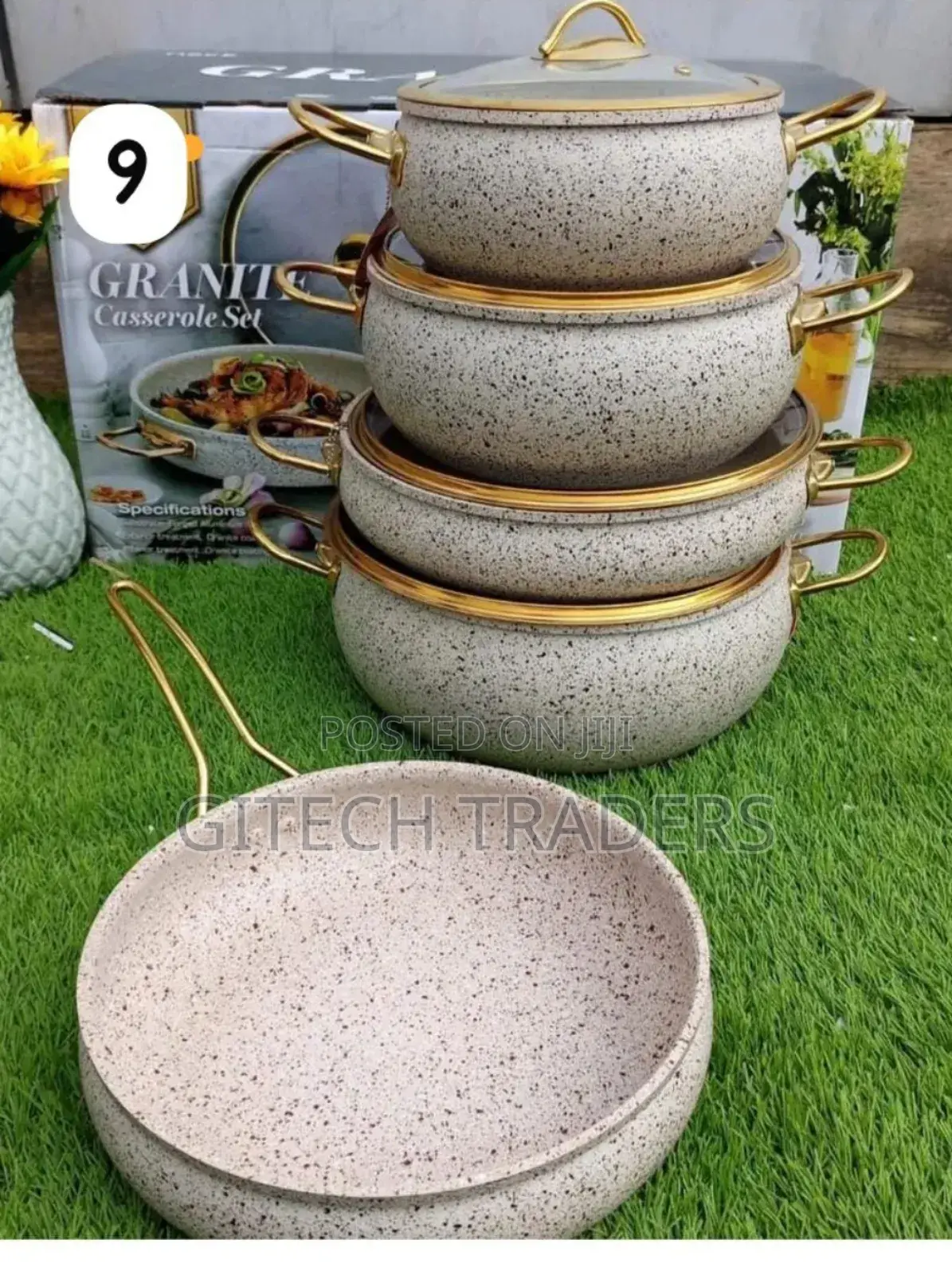 9pcs Cookware