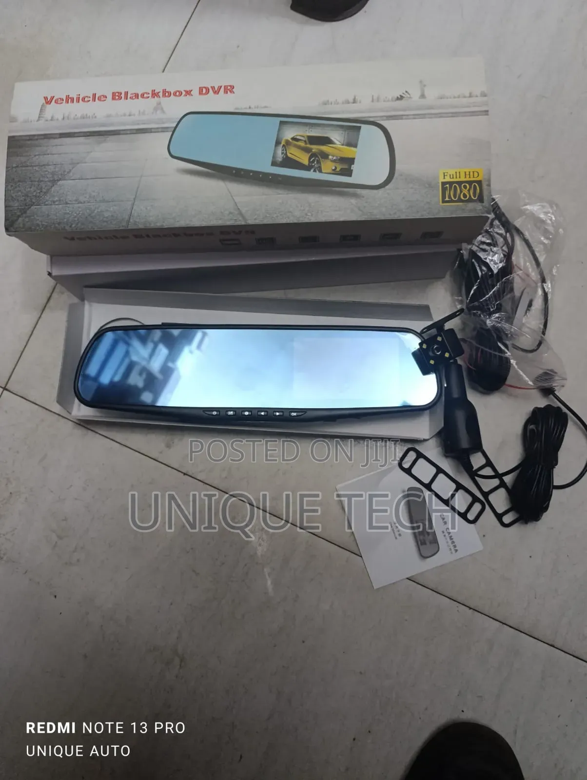 Smart Dual Car Camera:Front and Rear