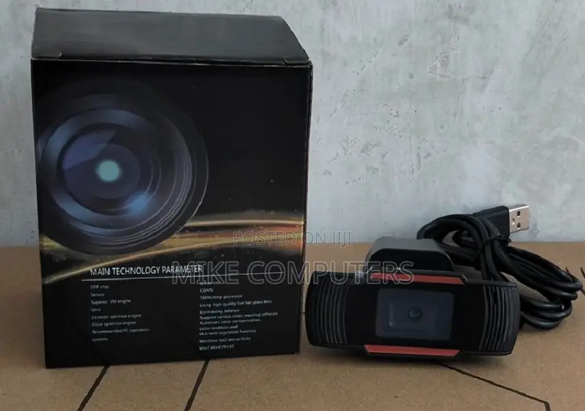 Usb Webcam With Inbuilt Microphone Full Hd
