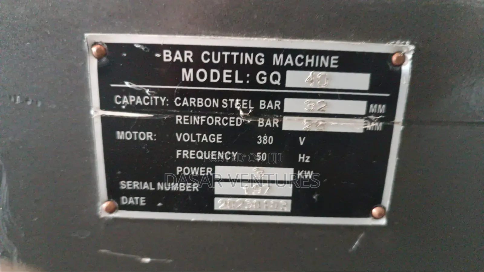 Steel Bar Cutter Machine