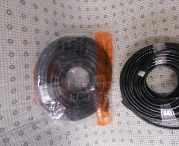 Easy to Use 20m Hdmi Cable - Black - New