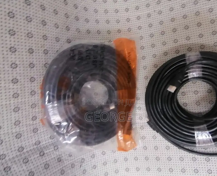 Easy to Use 20m Hdmi Cable - Black - New