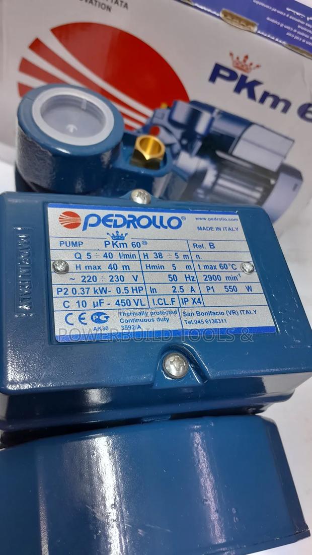 Pedrollo Italy 0.5hp Booster Pump - thumbnail 2