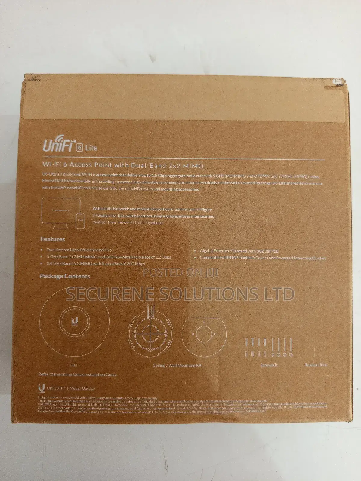 Wifi Ubiquiti Unifi 6 Lite Dual Band U6-Lite Access Point