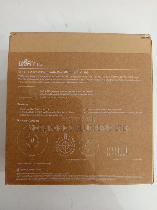 Wifi Ubiquiti Unifi 6 Lite Dual Band U6-Lite Access Point - main view