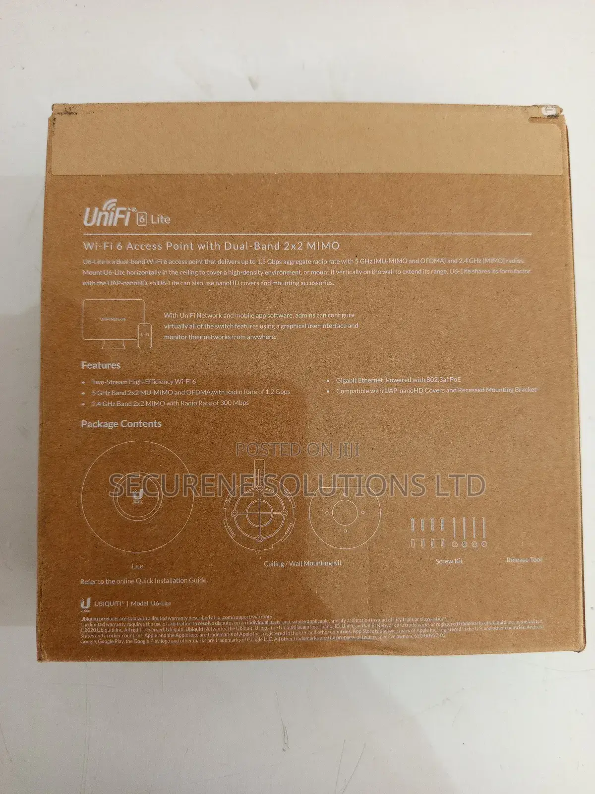 Wifi Ubiquiti Unifi 6 Lite Dual Band U6-Lite Access Point