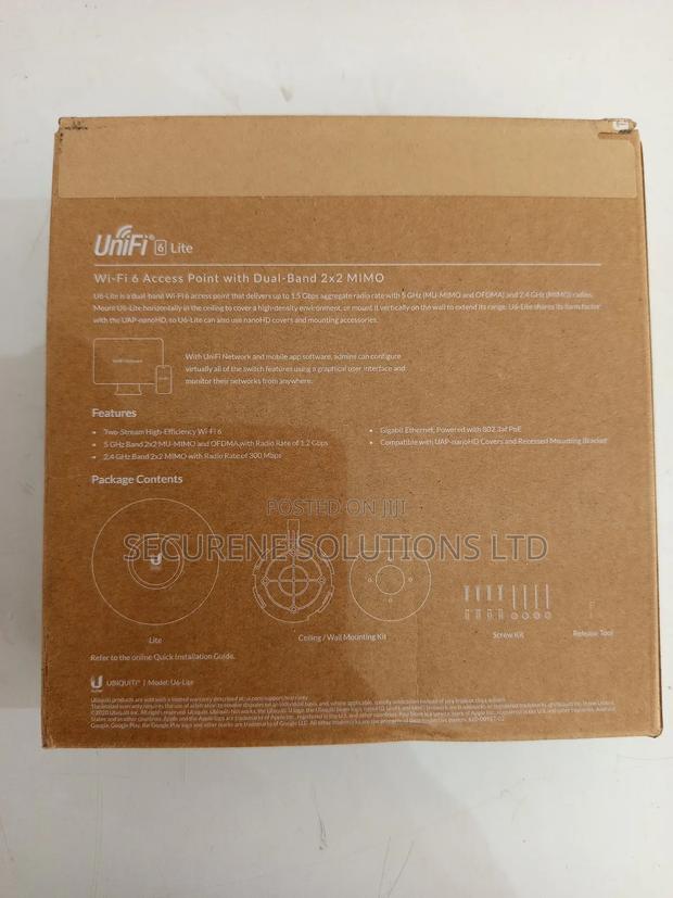 Wifi Ubiquiti Unifi 6 Lite Dual Band U6-Lite Access Point - thumbnail 4