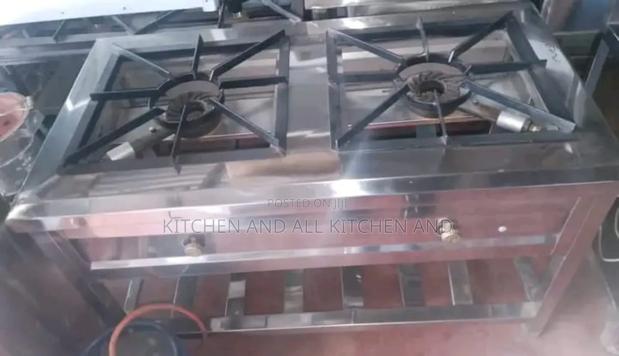 Modest Stainless Steel 2 Burner Cooker