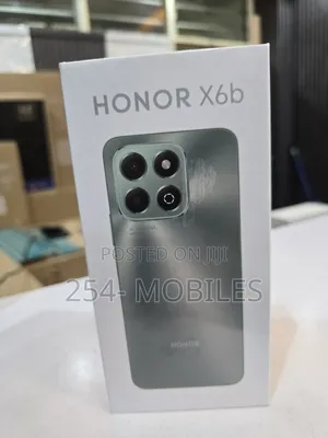 New Honor X6b 128 GB Silver