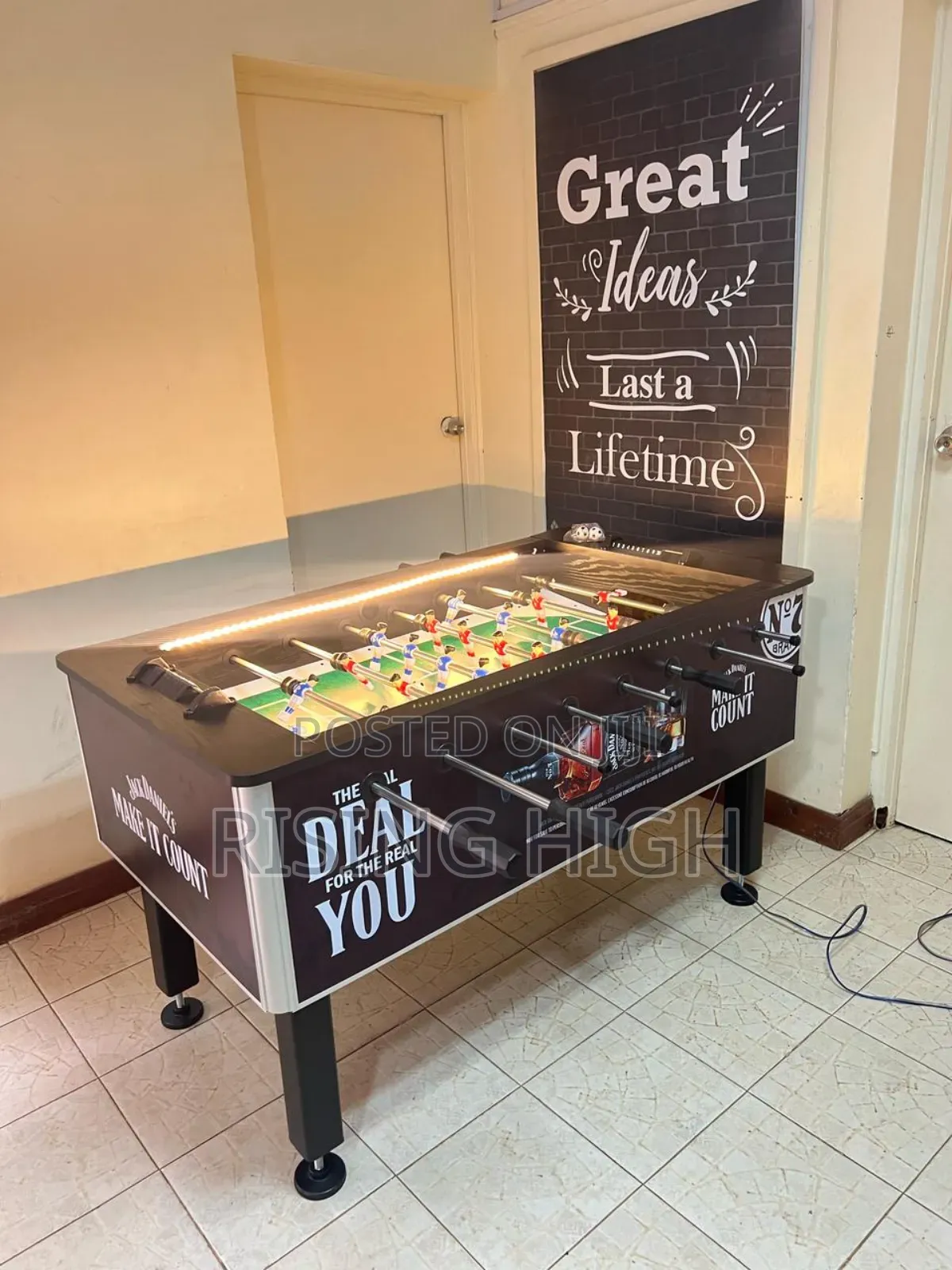 Top-Notch Branded Foosball Soccer Table