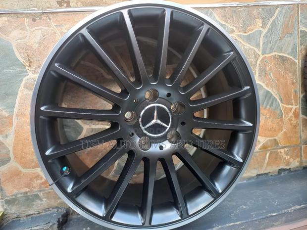 Charcoal Black 18 Inch Mercedes Benz Rims Set